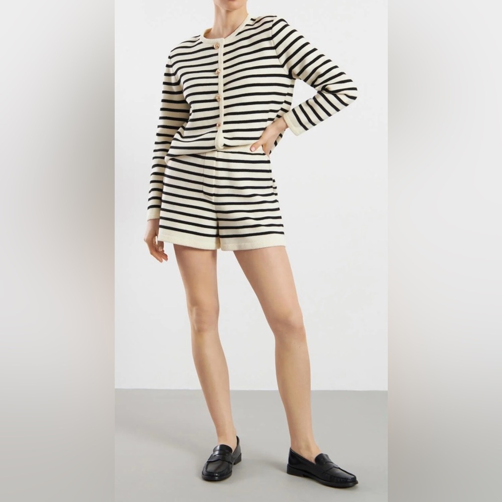 M-KAE Sienna cardigan & shorts